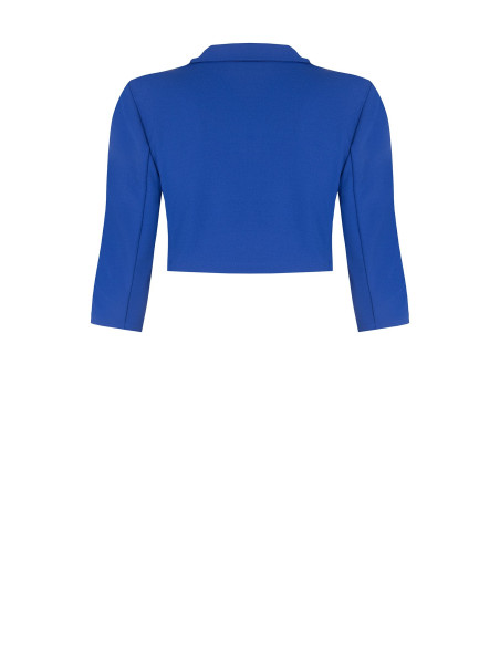 Curvy Spencer Jacket in Scuba Crepe by Rinascimento Curvy