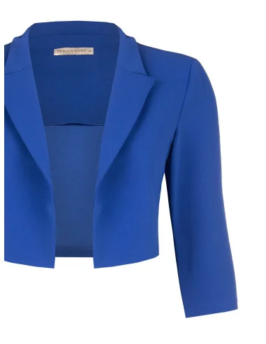 Curvy Spencer Jacket in Scuba Crepe by Rinascimento Curvy