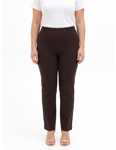 Pantalon évasé pour femmes rondes en tissu technique Rinascimento Curvy