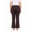 Pantaloni Curvy A Zampa In Tessuto Tecnico Rinascimento Curvy