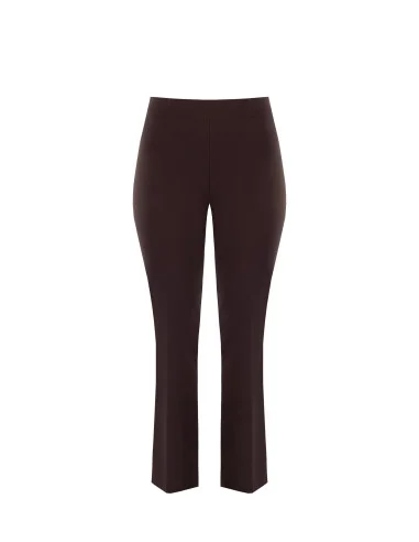 Pantalon évasé pour femmes rondes en tissu technique Rinascimento Curvy