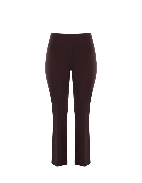 Pantalon évasé pour femmes rondes en tissu technique Rinascimento Curvy