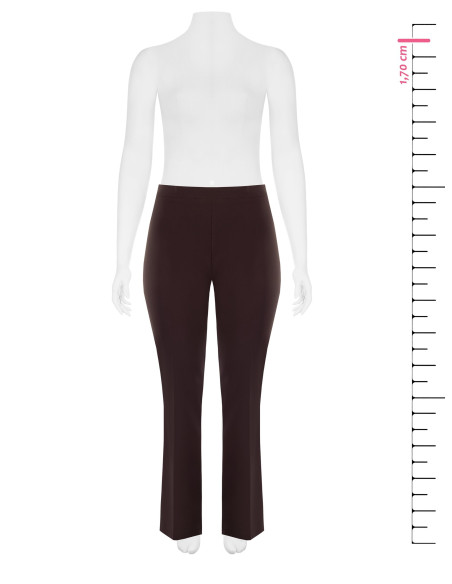 Pantaloni Curvy A Zampa In Tessuto Tecnico Rinascimento Curvy
