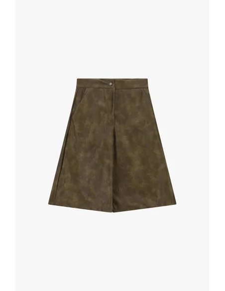 Shorts A Gamba Ampia Con Pinces E Tasche Laterali Dixie