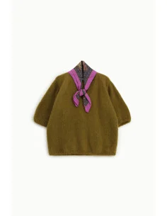 Maglione Corto Con Maniche Corte E Scollo A V Dixie 2