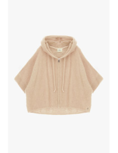 Dixie Short-Sleeved Hooded Zip-Up Jumper