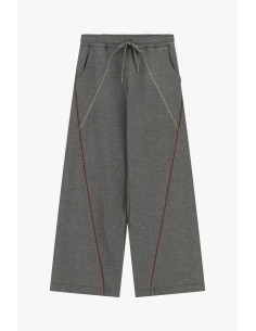 Pantaloni Palazzo Con Dettagli A Contrasto E Coulisse Dixie