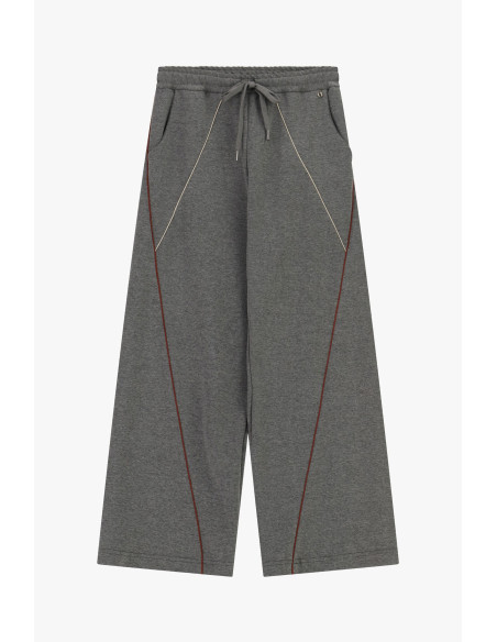 Pantaloni Palazzo Con Dettagli A Contrasto E Coulisse Dixie
