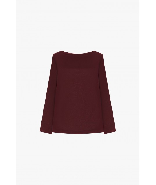 Dixie Long-sleeved Crew-neck T-shirt, Relaxed Fit