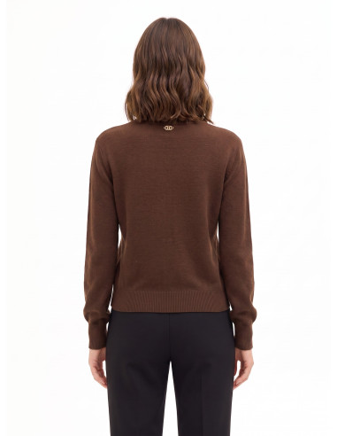 Maglione Girocollo In Lana Rinascimento