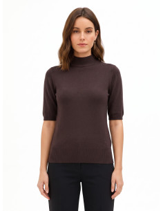 Maglione A Lupetto Con Fascia E Logo Rr Ricamato Rinascimento