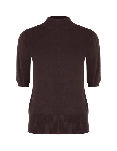 Maglione A Lupetto Con Fascia E Logo Rr Ricamato Rinascimento