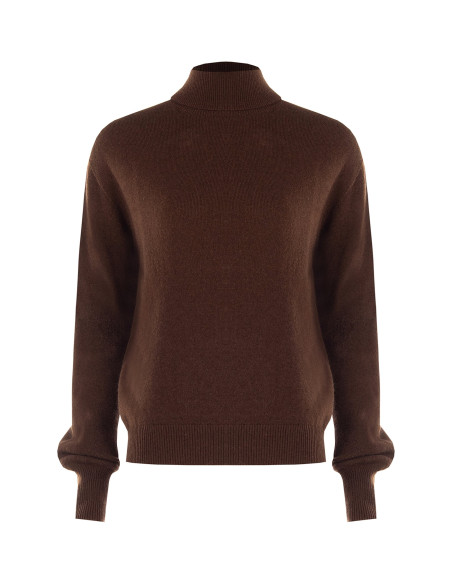 Pull à col roulé en laine « Rinascimento »