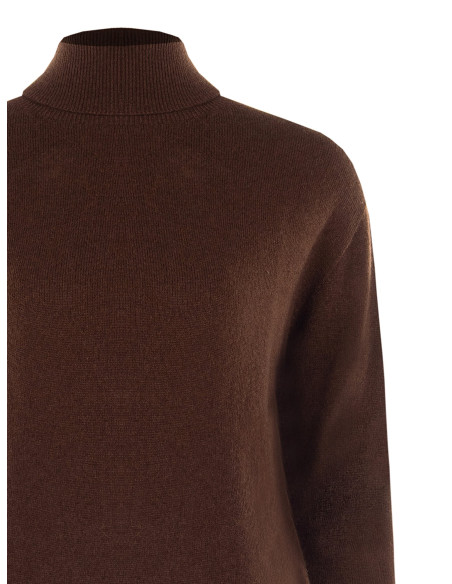 Pull à col roulé en laine « Rinascimento »