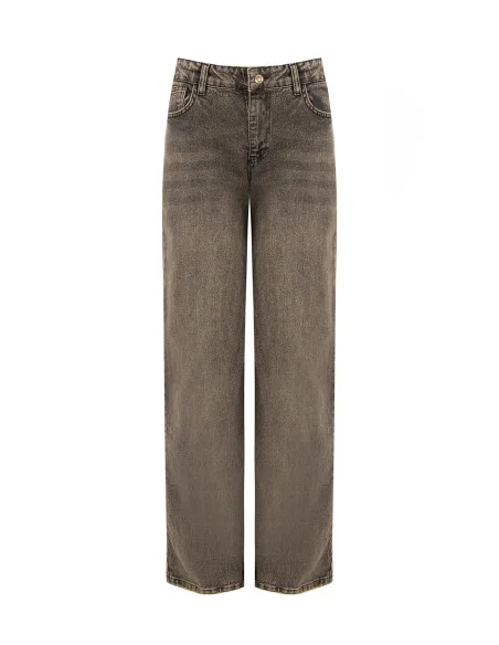 Rinascimento Distressed Palazzo Jeans