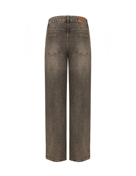 Rinascimento Distressed Palazzo Jeans
