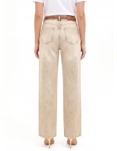 Jeans Palazzo Effetto Candeggiato Rinascimento 2