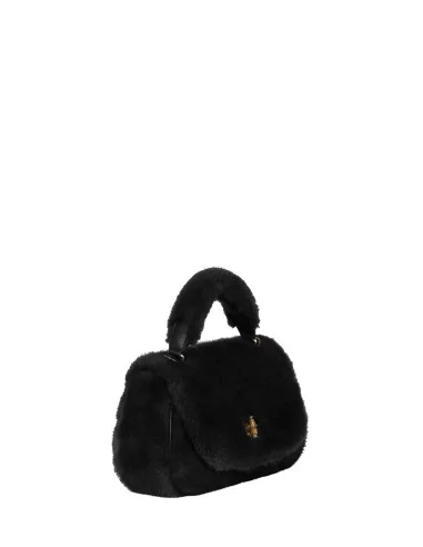 Borsa A Mano In Pelliccia Sintetica Con Tracolla Rimovibile Rinascimento