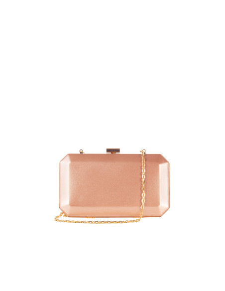 Pochette Rigida Glitter Con Tracolla Catena Rinascimento