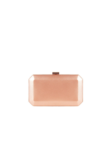 Glitter Hard Clutch Bag with Chain Shoulder Strap Rinascimento