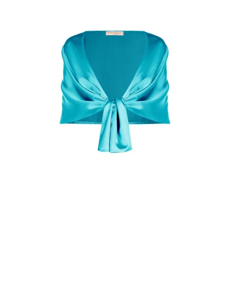 Foulard Coprispalle In Raso Rinascimento