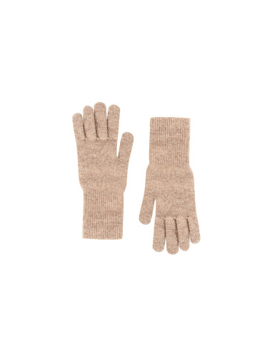 Viscose and Wool Blend Gloves with Micro Sequins – Rinascimento - V...