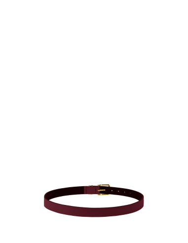 Ceinture fine en cuir véritable lisse « Rinascimento » - Vestiti Fi...
