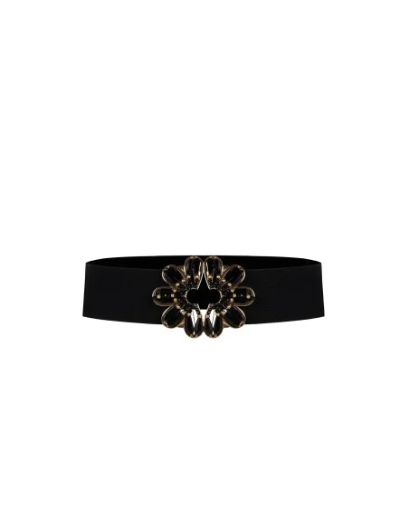 Ceinture élastique avec maxi-boucle bijou Rinascimento