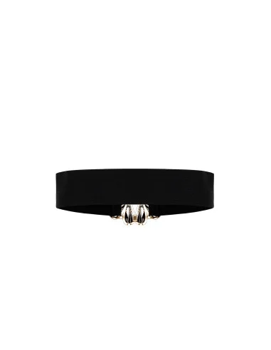 Cintura Elastica Con Maxi Fibbia Gioiello Rinascimento