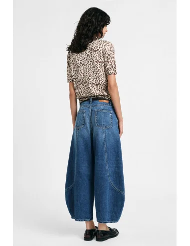 Jean coupe « balloon » taille haute avec coutures arrondies Please