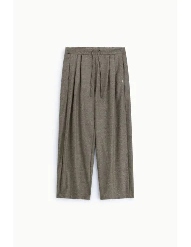 Palazzo Trousers with Pleats and an Adjustable Waistband – Please