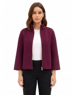 Veste cape en néoprène « Rinascimento »