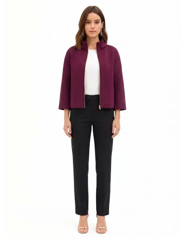 Veste cape en néoprène « Rinascimento »