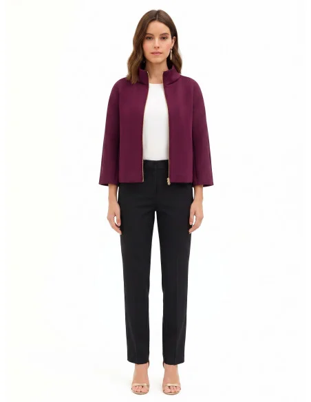Giacca A Mantella In Neoprene Rinascimento