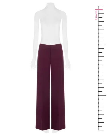 Studio Palazzo Gessati Trousers in Rinascimento Crepe