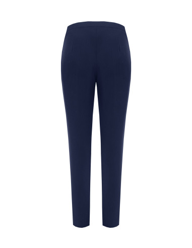 Pantalon droit à rayures Studio, en crêpe Rinascimento