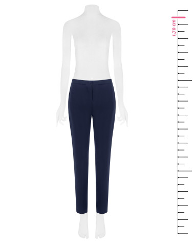 Studio Straight-Leg Pinstriped Trousers in Rinascimento Crepe