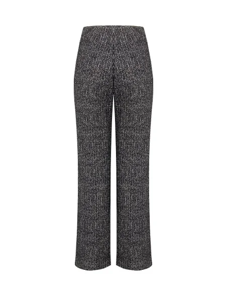 Pantalon à jambes larges en tweed « Rinascimento »