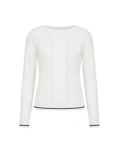 Maglia Con Profili A Contrasto Liu jo