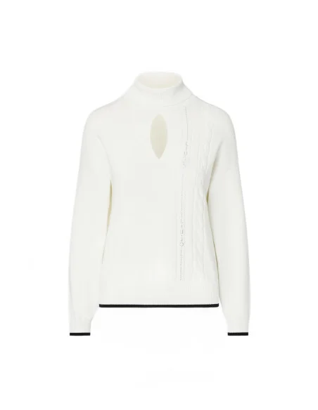 Turtleneck with Cut-Out Liu Jo