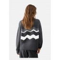 Maglia Jacquard In Misto Lana Liu Jo