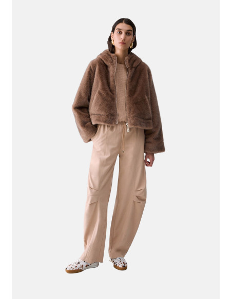 Liu Jo Reversible Teddy Jacket - Vestiti Firmati Life Smiles