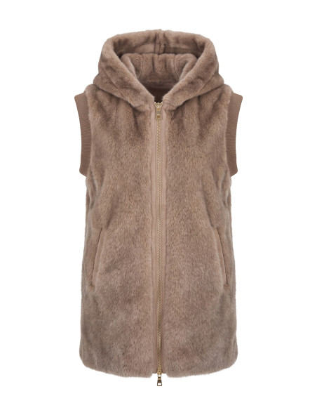 Gilet en fourrure teddy Liu Jo