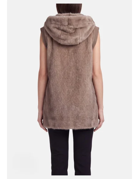 Gilet en fourrure teddy Liu Jo