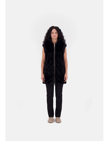 Gilet en fourrure teddy Liu Jo