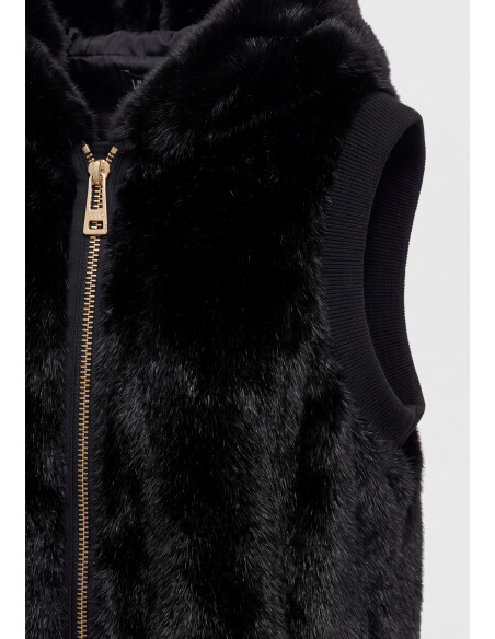 Gilet en fourrure teddy Liu Jo