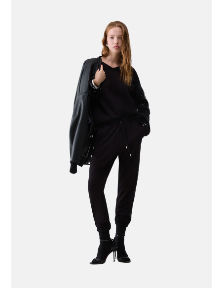 Felpa Con Paillettes Liu Jo