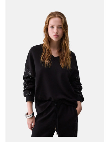 Liu Jo Sequinned Sweatshirt - Vestiti Firmati Life Smiles
