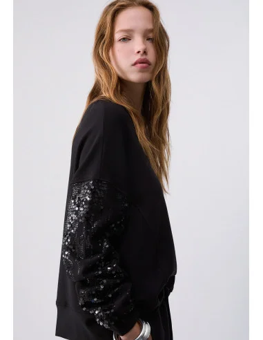 Sweat-shirt à paillettes Liu Jo