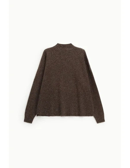 Dixie Ribbed Crew-Neck Jumper